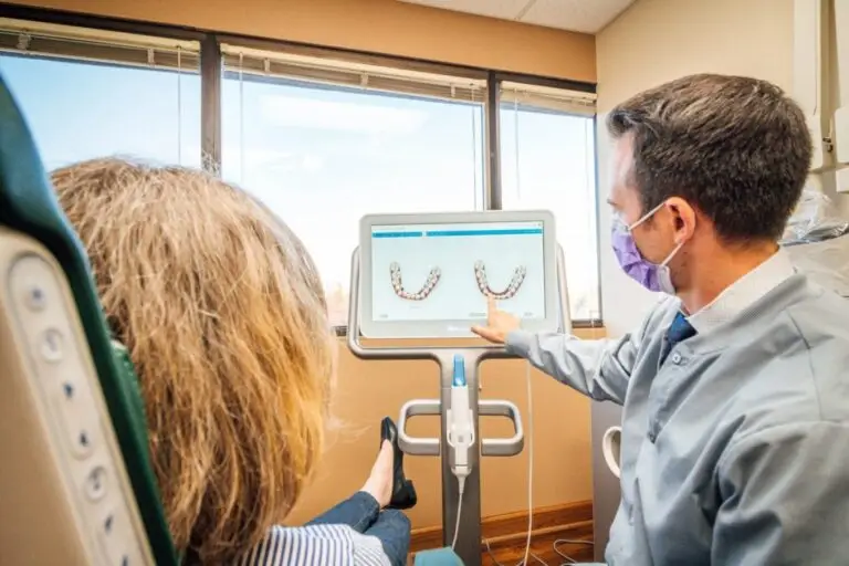 Dentist and Patient | Services | About Schaumburg Dentistry