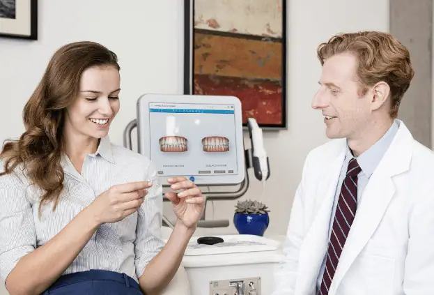 Dentist and Patient | Invisalign Services | Schaumburg IL